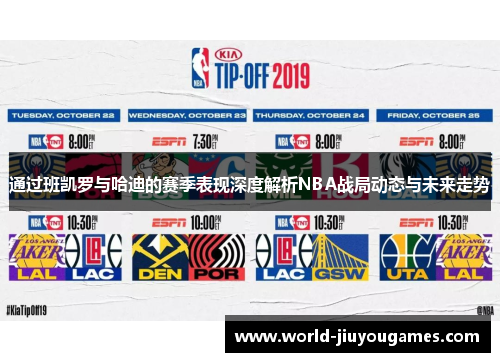 通过班凯罗与哈迪的赛季表现深度解析NBA战局动态与未来走势